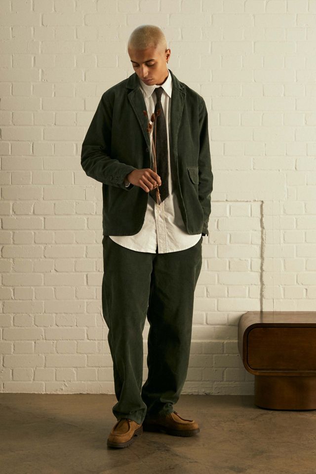 Loom Forest Green Corduroy Blazer #3
