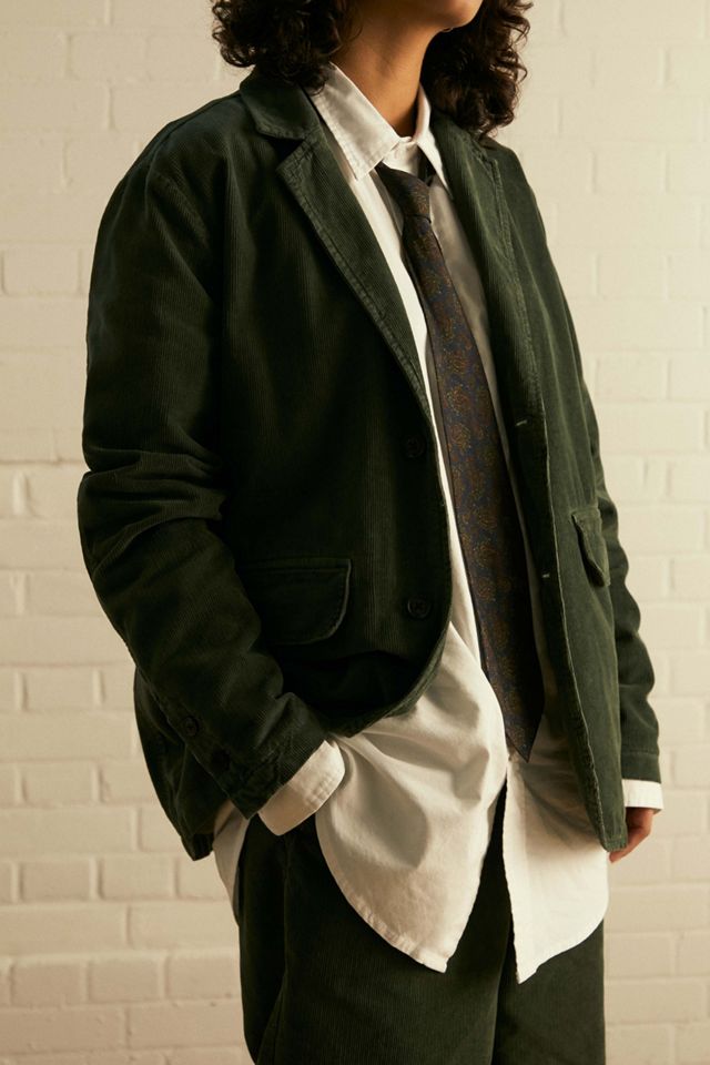 Loom Forest Green Corduroy Blazer #6