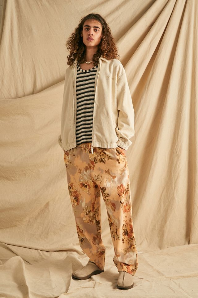 BDG – Harrington-Jacke in Ecru aus Cord #2