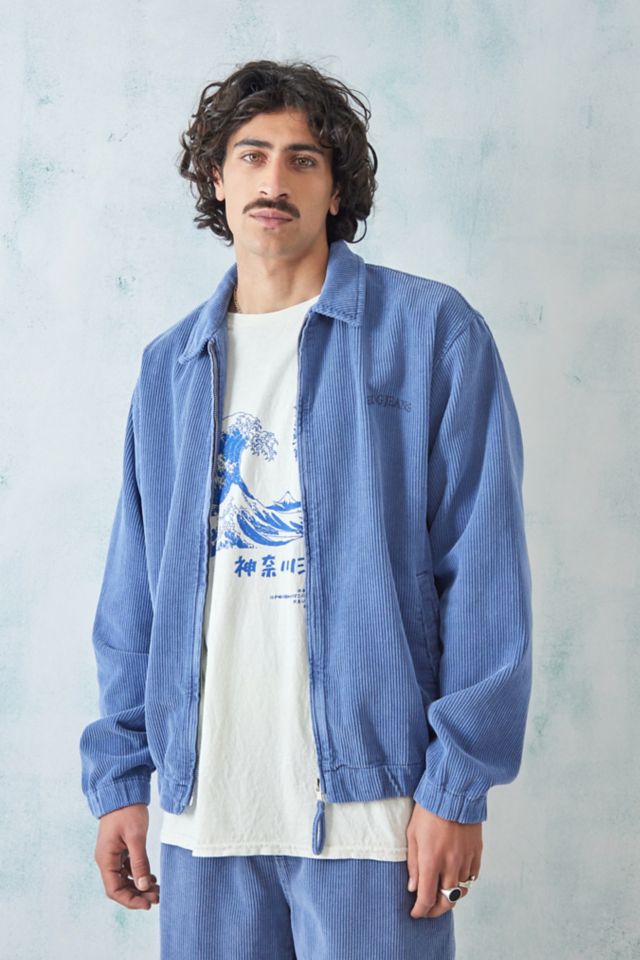 Light blue cord store jacket