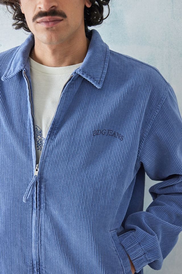 BDG Blue Recycled Corduroy Harrington Jacket #1
