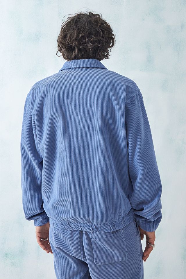 BDG Blue Recycled Corduroy Harrington Jacket #3