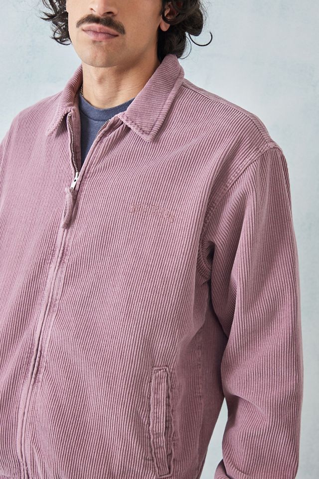 BDG Pink Corduroy Harrington Jacket #1