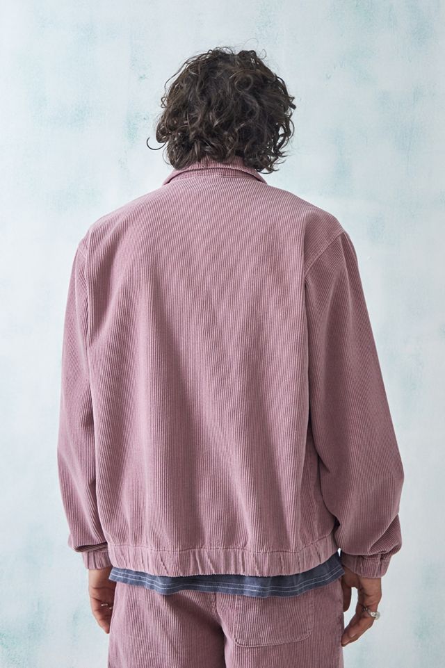 BDG Pink Corduroy Harrington Jacket #3