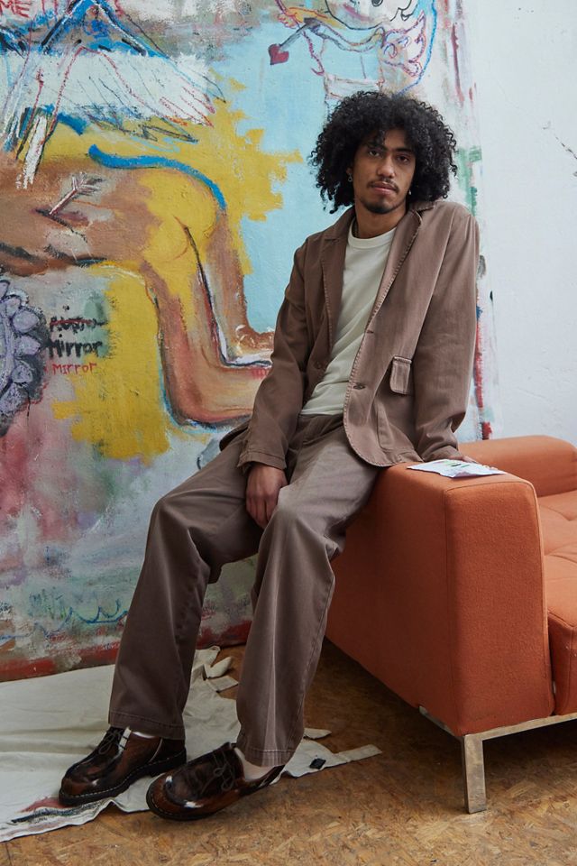 Loom Blazer Twill marrone #1