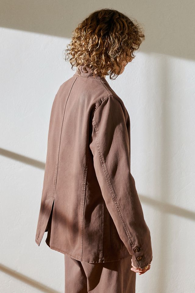 Loom Blazer Twill marrone #7