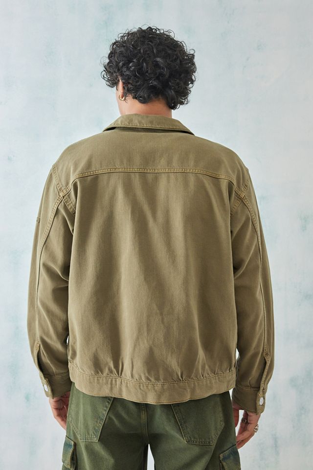 BDG Camel Pocket Harrington Jacket #4