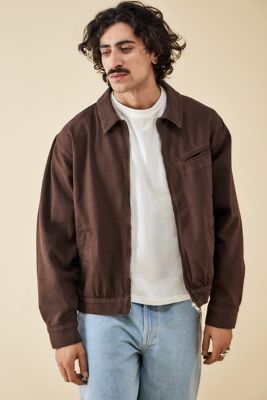 Sand Brown Harrington Jacket