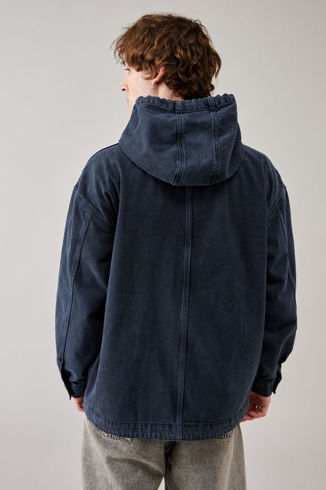 【U LAN】Gradation washing denim hoodie Gradation washing denim hoodie - ULAN | 60% - Asian Fashion