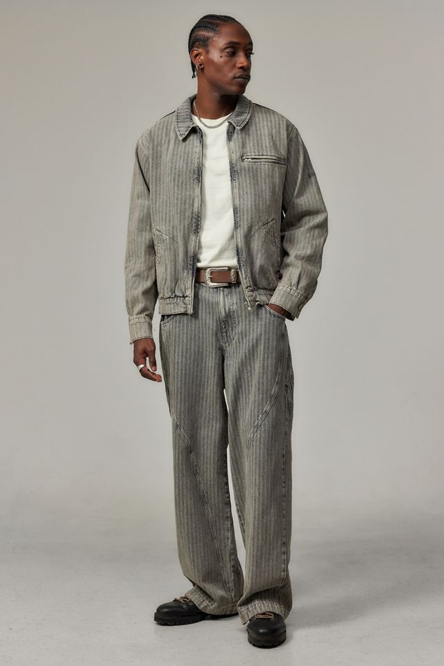 BDG Fischgrätmuster Tony Harrington Jacke #1