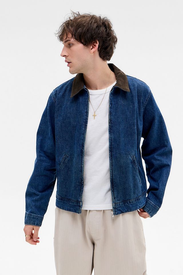 BDG Mini Denim Harrington Jacket #2