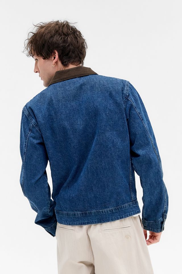 BDG Mini Denim Harrington Jacket #3