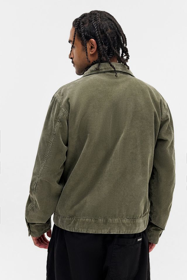 BDG Grüne Cord-Mechanikerjacke #3
