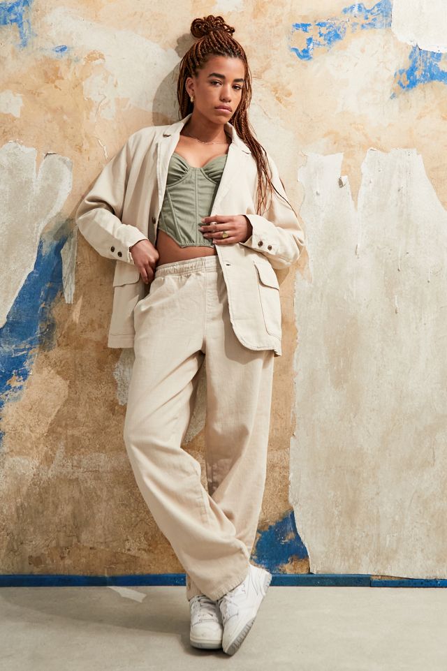 Loom Stone Linen Blazer  #1