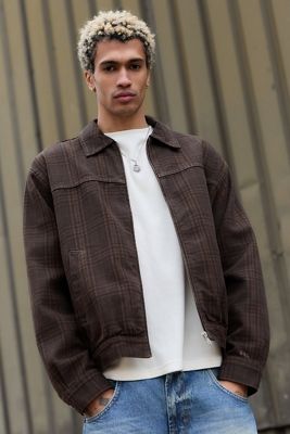 BDG Partridge Brown Check Jacket