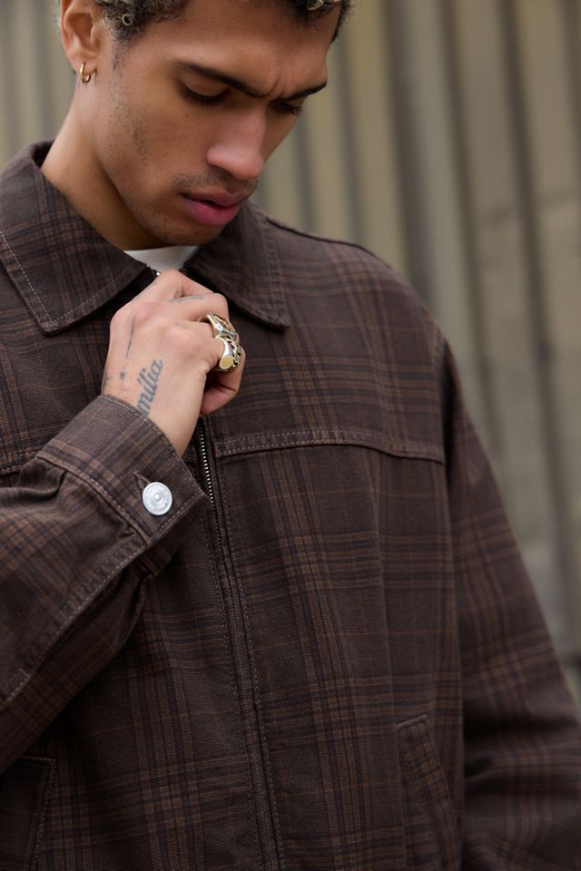 BDG Partridge Brown Check Jacket #1