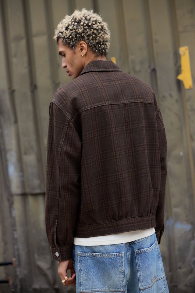 BDG Partridge Brown Check Jacket #4