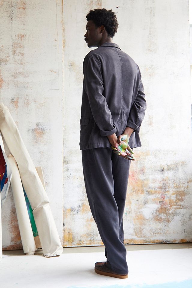Loom Navy Linen Blazer  #1