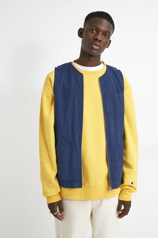 Beyond Retro UO Exclusive Workwear Gilet | Urban Outfitters UK