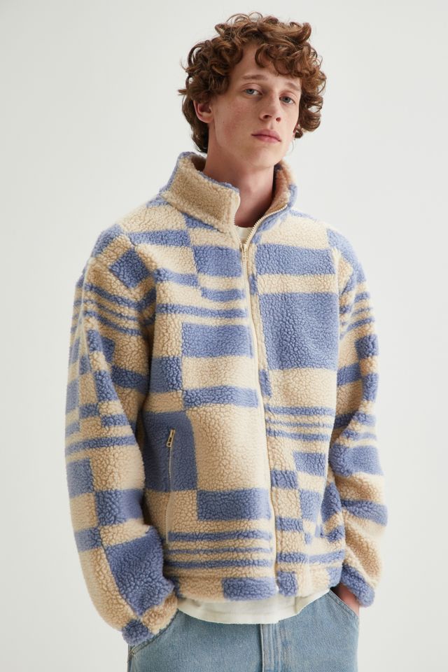 Urban outfitters 2025 mens sherpa jacket