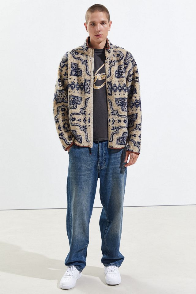 Bomber Jacket Bdg Paisley Jacket Sherpa Denim Bdg Damask Sherpa - Main Image