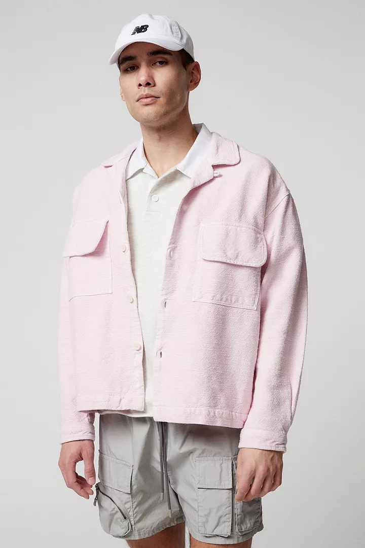 urbanoutfitters.com | Standard Cloth – Strukturierte Hemdjacke