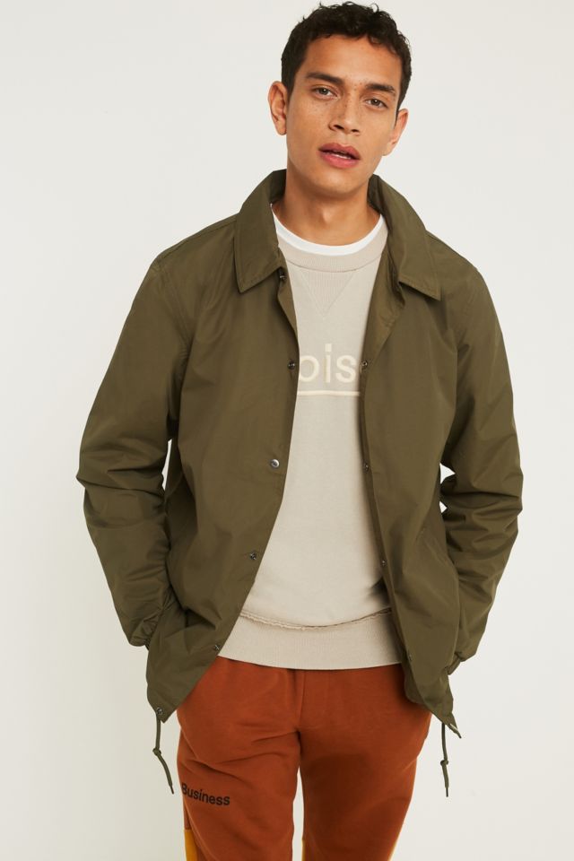 Dickies Torrance Olive Coach Jacket | Urban Outfitters UK