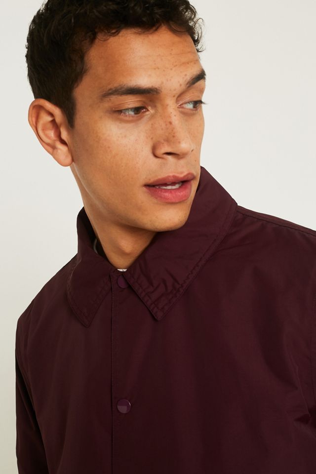 Dickies Torrance Maroon Coach Jacket #1
