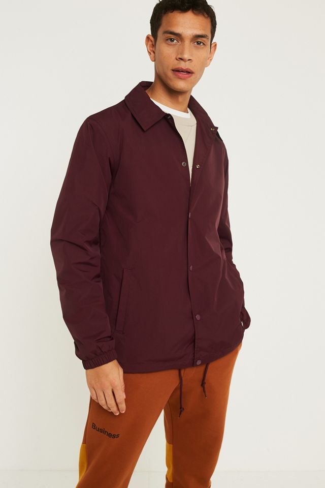 Dickies Torrance Maroon Coach Jacket #3