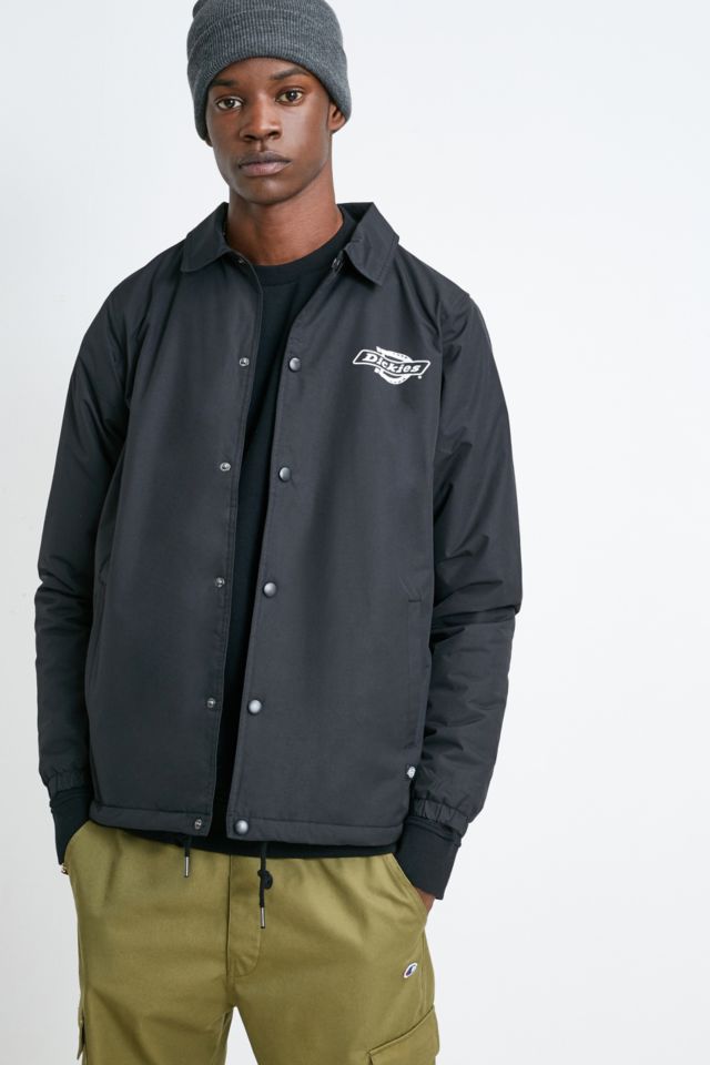 Dickies UO Exclusive Torrance Black Fleece Lined Jacket | Urban ...