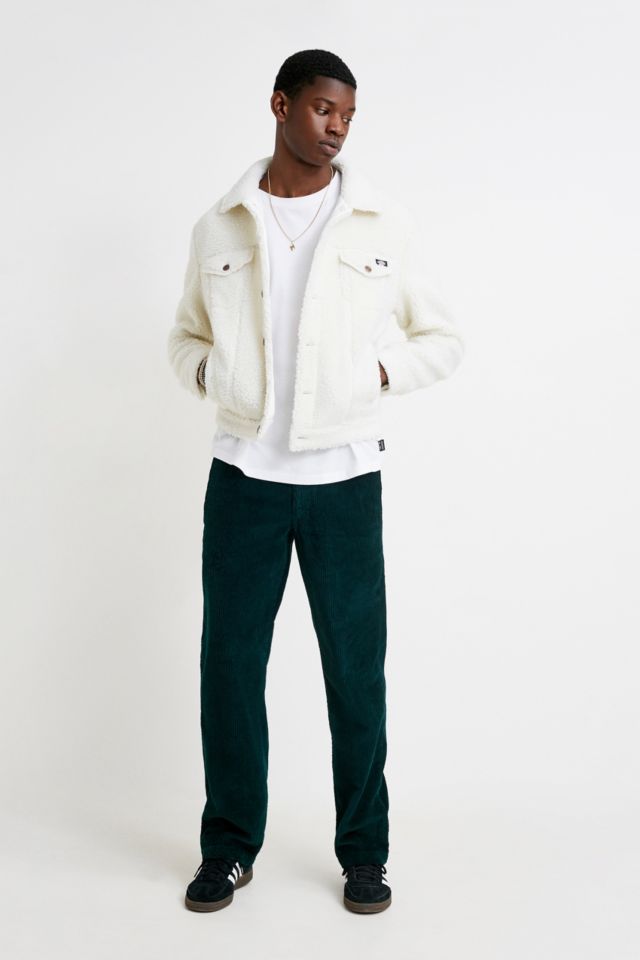 White sherpa jacket on sale mens