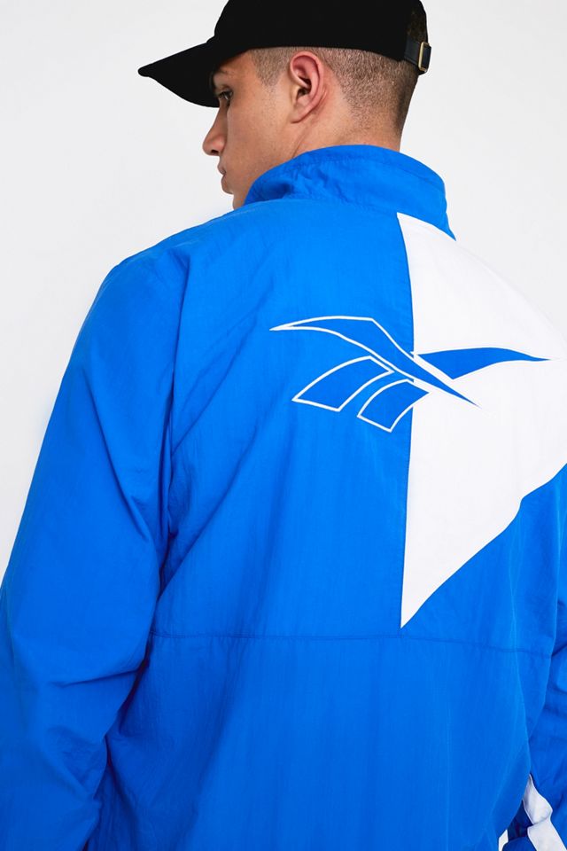 Reebok LF Panelled Blue Track Jacket | Urban Outfitters UK