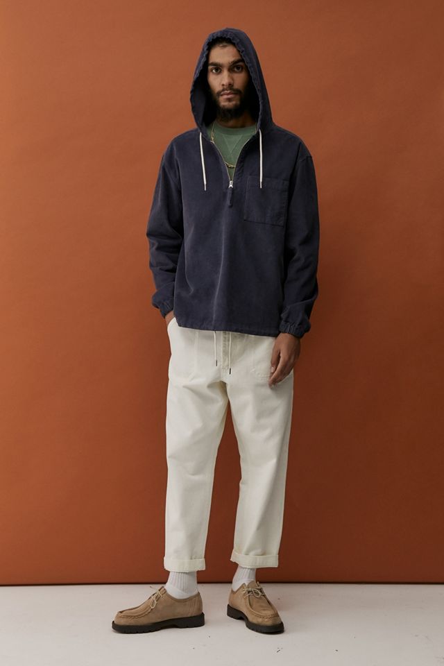 Albam Utility Navy Corduroy Hoodie #2