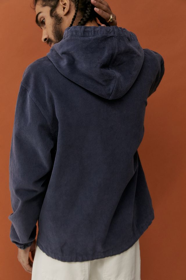 Albam Utility Navy Corduroy Hoodie #4