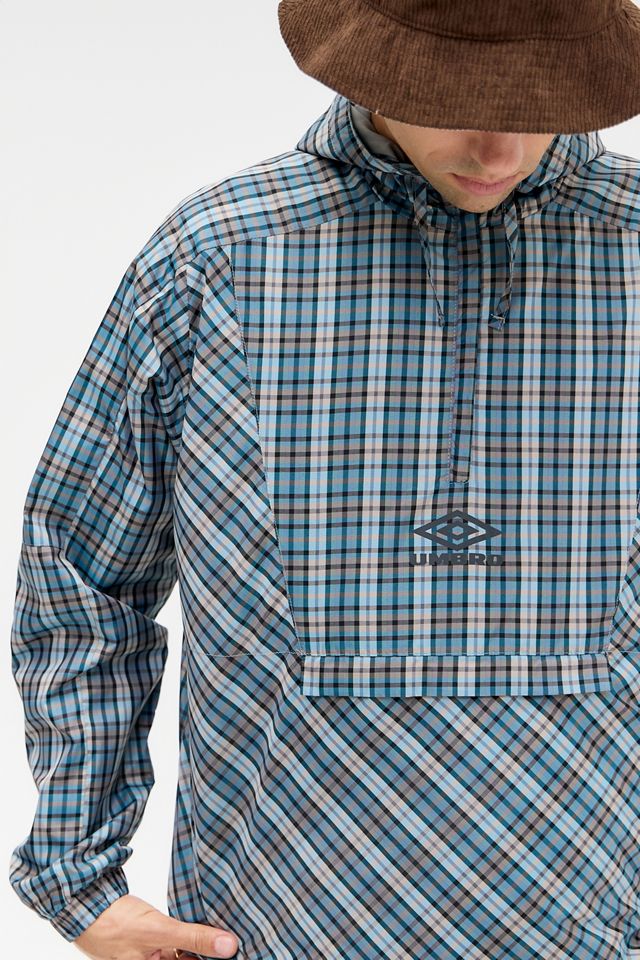 Cagoule Umbro Blu & Grigio a Quadri #2