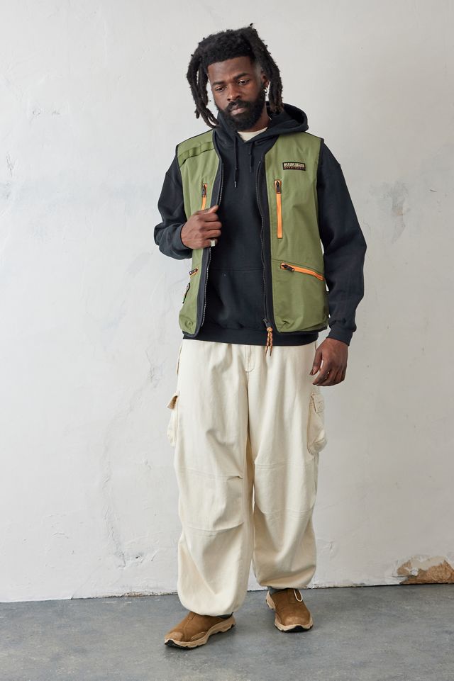 Napapijri Olive Utility Gilet #2