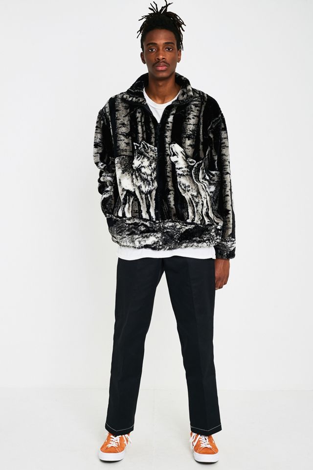 Black Mountain Apparel Timber Wolf Fleece Jacket #1