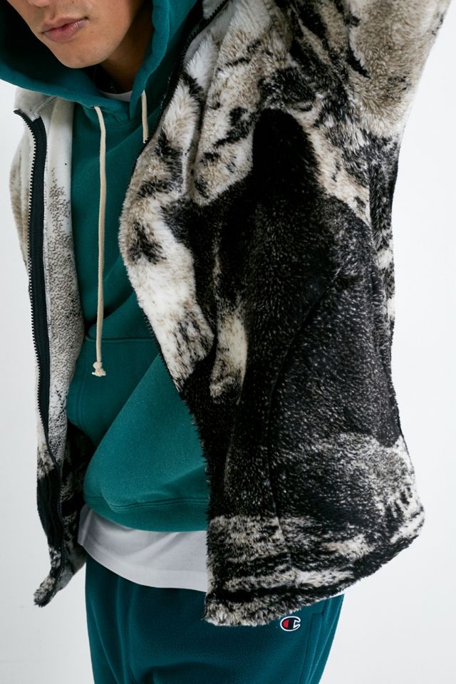 Black Mountain Apparel Ecru Fleece Jacket #1