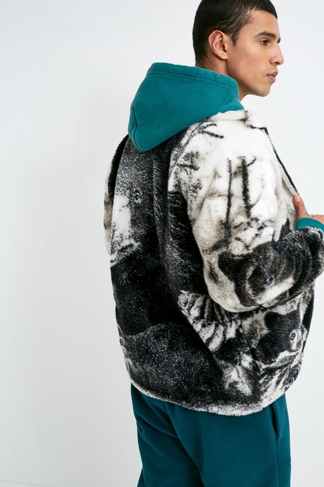 Black Mountain Apparel Ecru Fleece Jacket #3