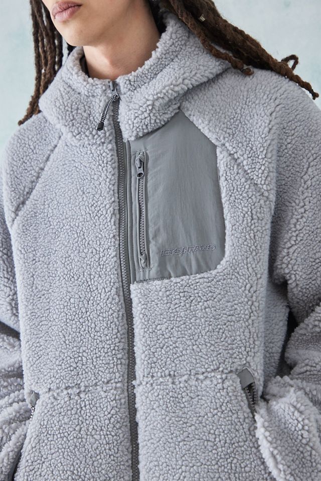 iets frans... Grey Borg Zip-Up Hoodie  #2