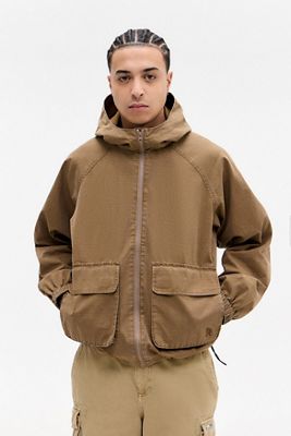 Chaqueta Anorak de Ripstop Ayker Marrón