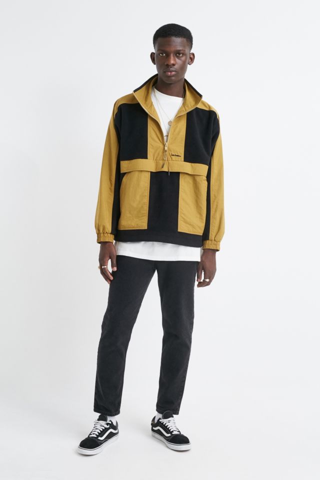 iets frans… Mustard and Black Half-Zip Pullover Jacket | Urban ...