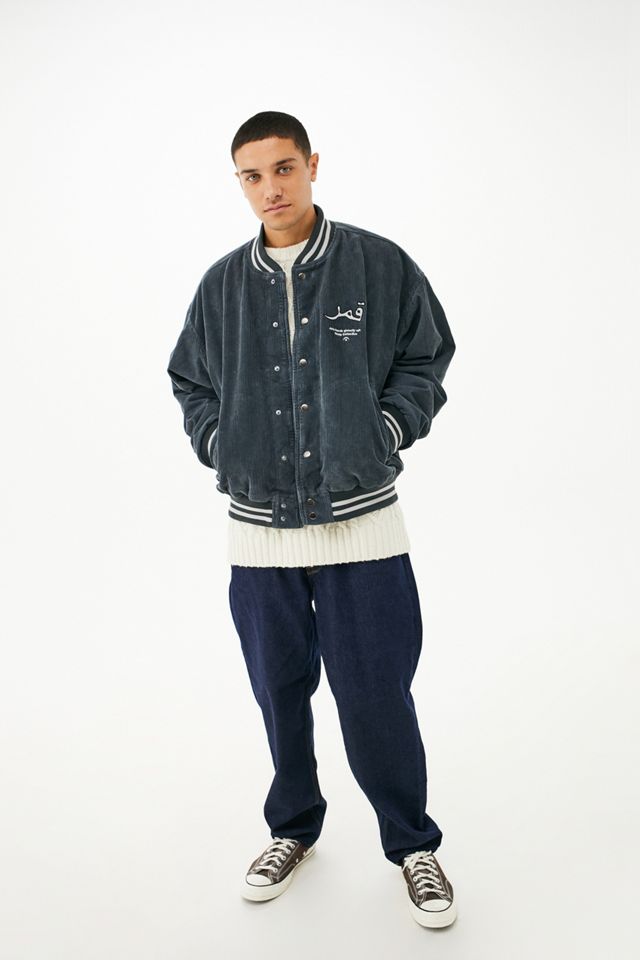 Temporary Collective UO Exclusive Navy Corduroy Bomber #2