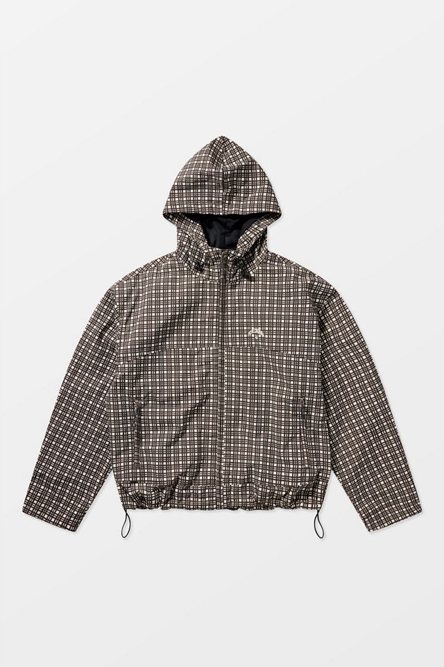 Temp Surf Co UO Exclusive Brown & Ecru Check Jacket #9