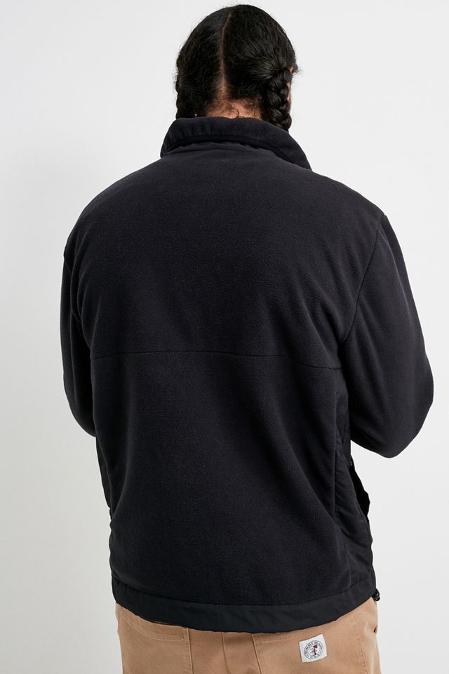 Parlez – Fleecejacke mit Reißverschluss in Schwarz #2