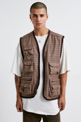 UO - Gilet sans manches années 2000 avec garniture en fausse fourrure | Urban Outfitters FR