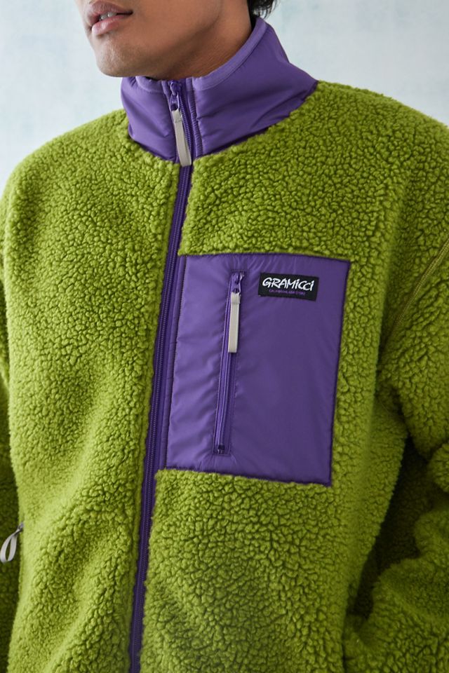Gramicci Giacca Sherpa Lime Spolverata #3