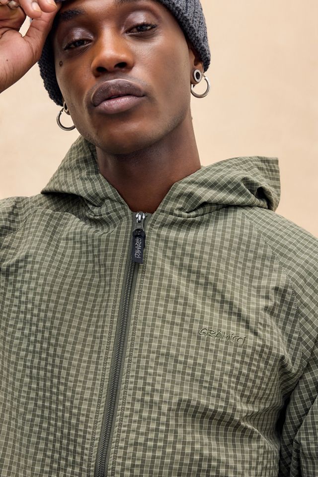 Veste à carreaux Gramicci Olive Northside #1