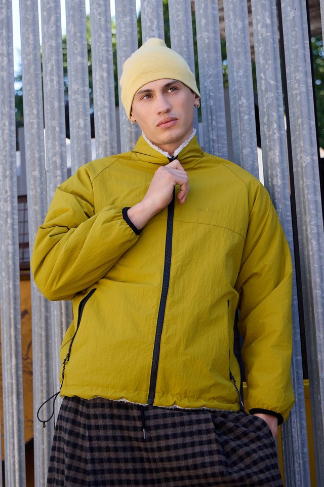 Chaqueta Reversible Gramicci Chartreuse Natural #4