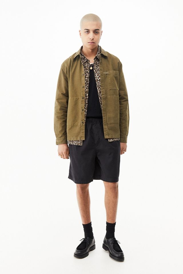 It's All Good Folk Dark Olive Tab Shirt Jacket #3